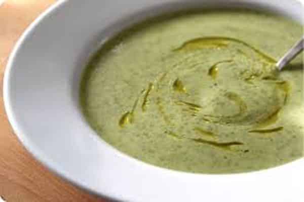 soupe aux courgettes au bleu d’auvergne
